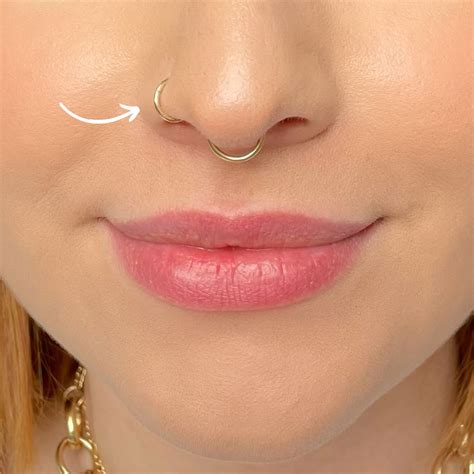 nose piercing aesthetic|how to improve nose piercing.